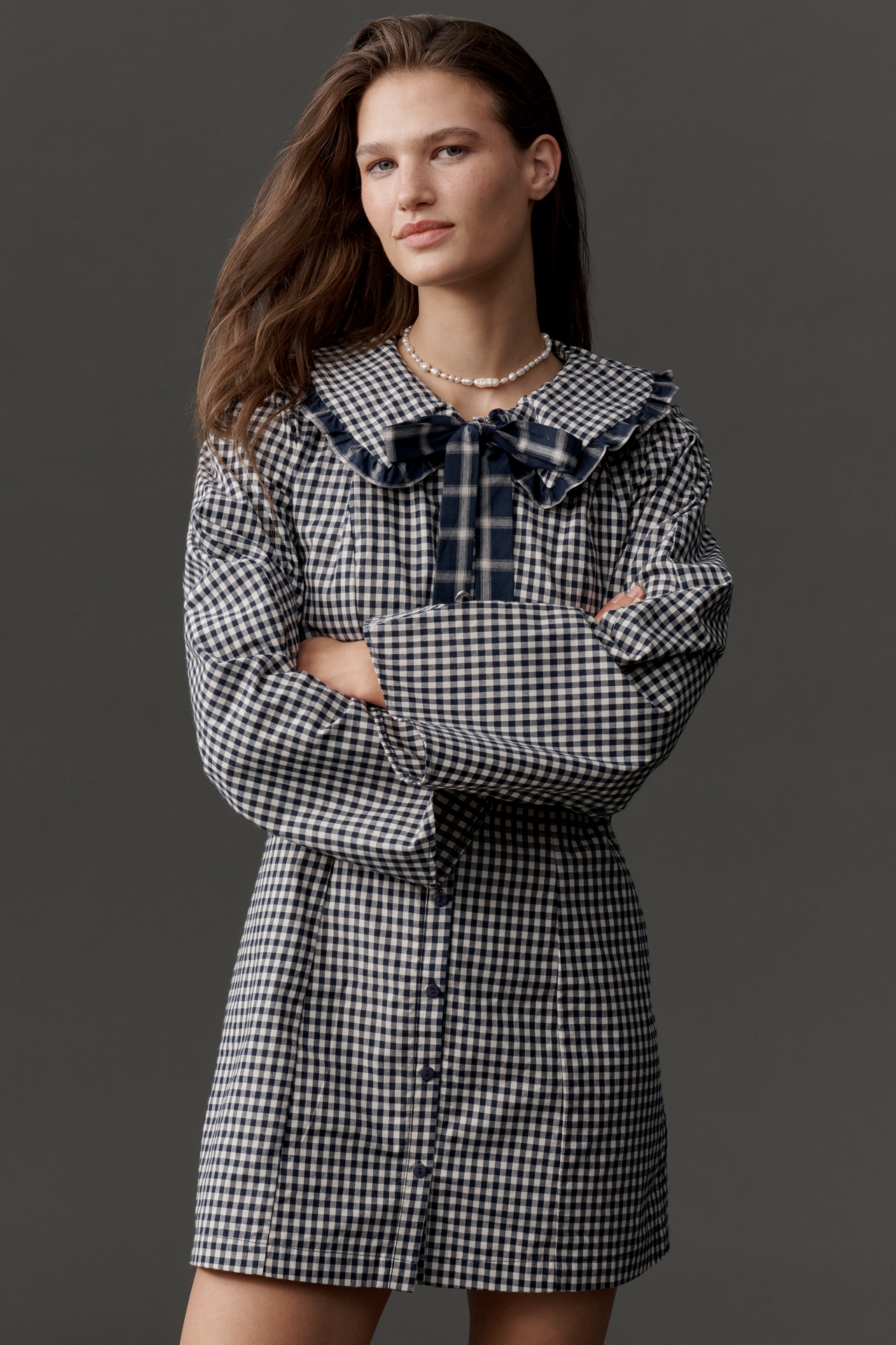 Lisa Says Gah Piper Gingham Mini Dress