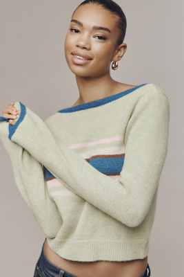 Lisa Says Gah Mari Sweater In Green