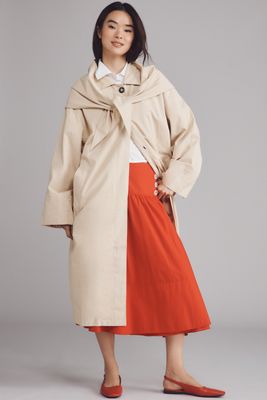 Lisa Says Gah Olson Trench Coat