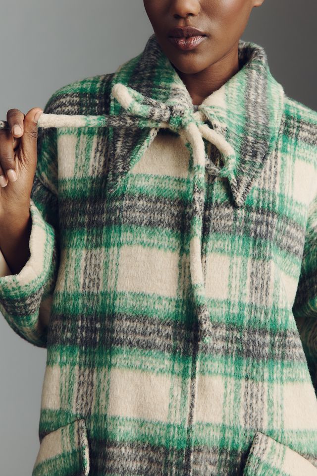 Lisa Says Gah Chelsea Plaid Coat #2