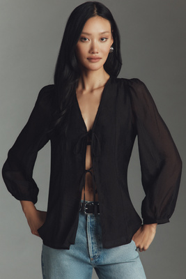 【完売品】Gajess ガジェス Marguerite Blouse 4139656970060_001_b