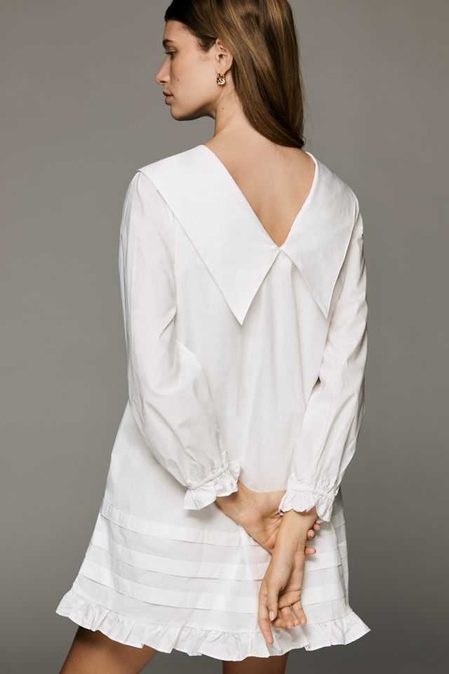 Lisa Says Gah Leigh Long-Sleeve Mini Swing Dress | Anthropologie