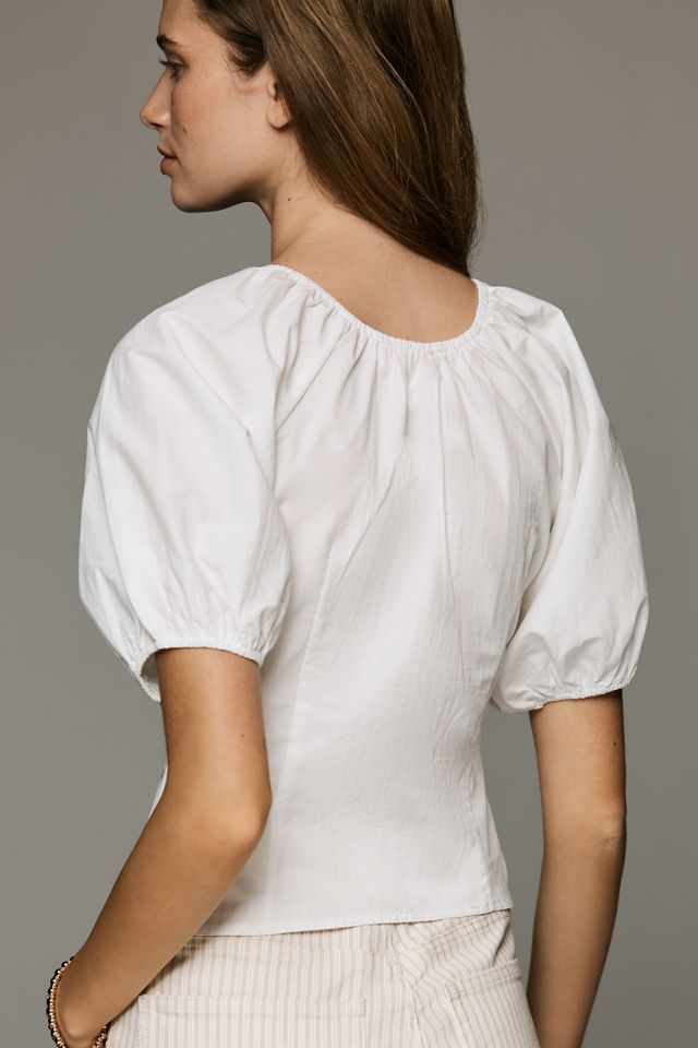 Lisa Says Gah Margaret Puff-Sleeve Top | Anthropologie