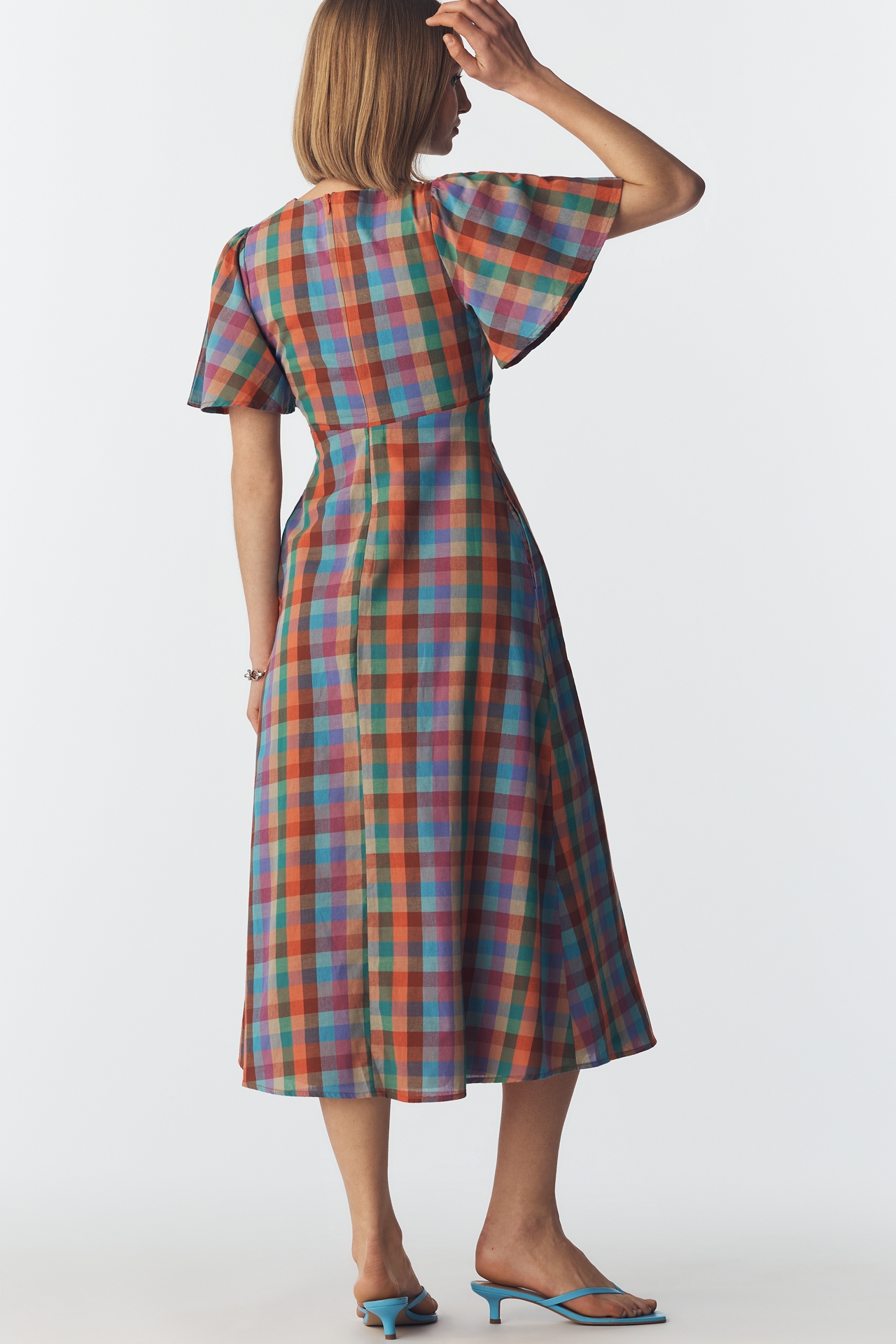 Lisa Says Gah Grace V-Neck Short-Sleeve Dress