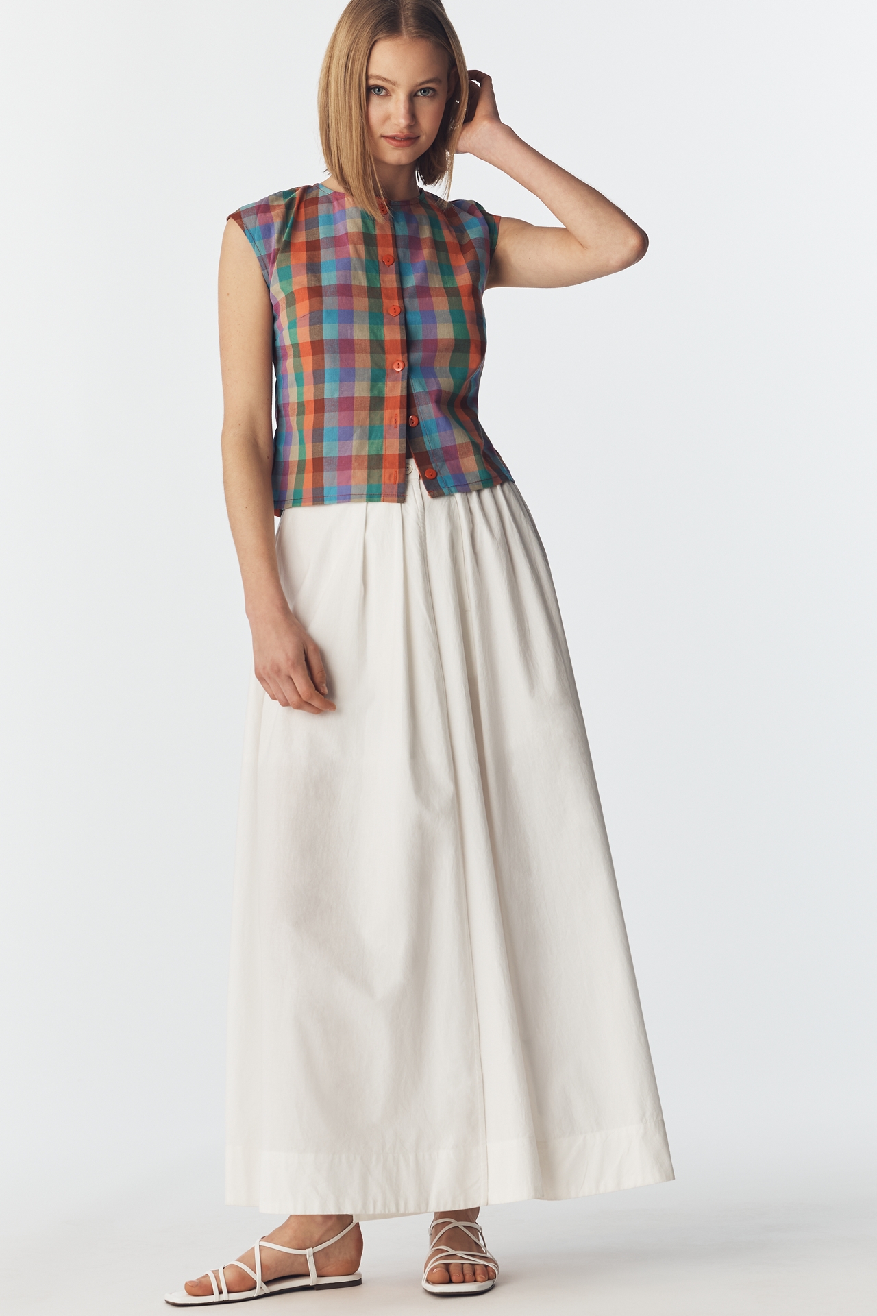 Lisa Says Gah Madeline Button-Front Top