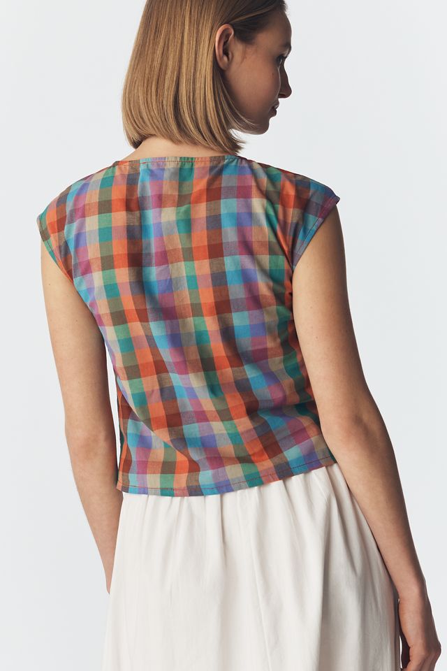 Lisa Says Gah Madeline Button-Front Top #3