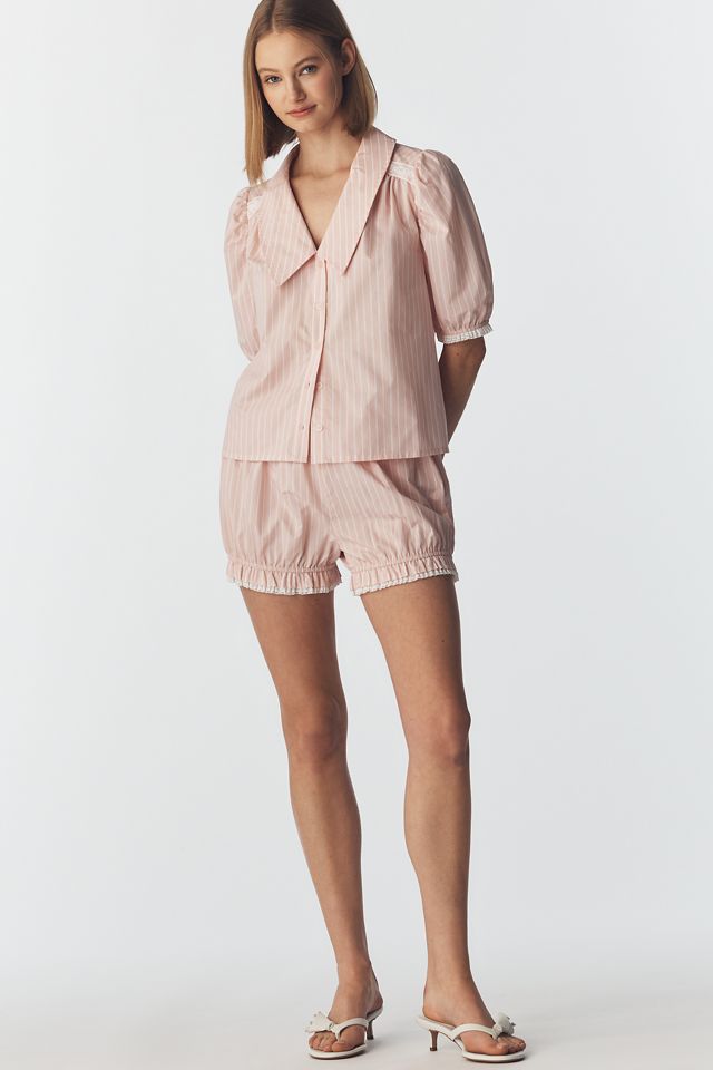 Lisa Says Gah Sam Collared Buttondown Top #3