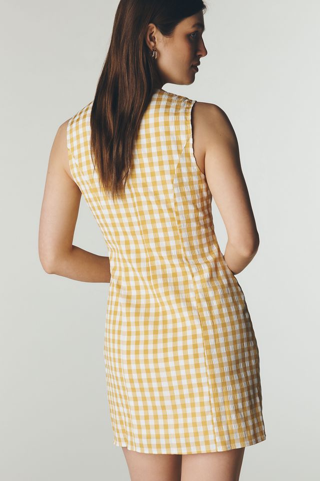 knee length dresses for ladies Helen Jon V-Neck Mini Dress in Marbella Tile