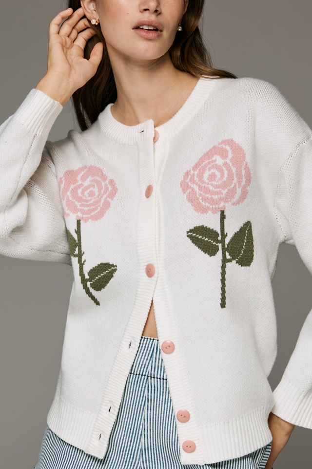 Lisa Says Gah Lauda Wool Blend Cardigan Sweater | Anthropologie