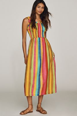 Lisa Says Gah Annie 100% Cotton Midi Dress