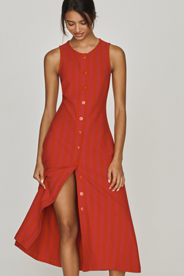 lisa says gah toni midi dress Lisa Says Gah Toni Short-Sleeve Smocked Top