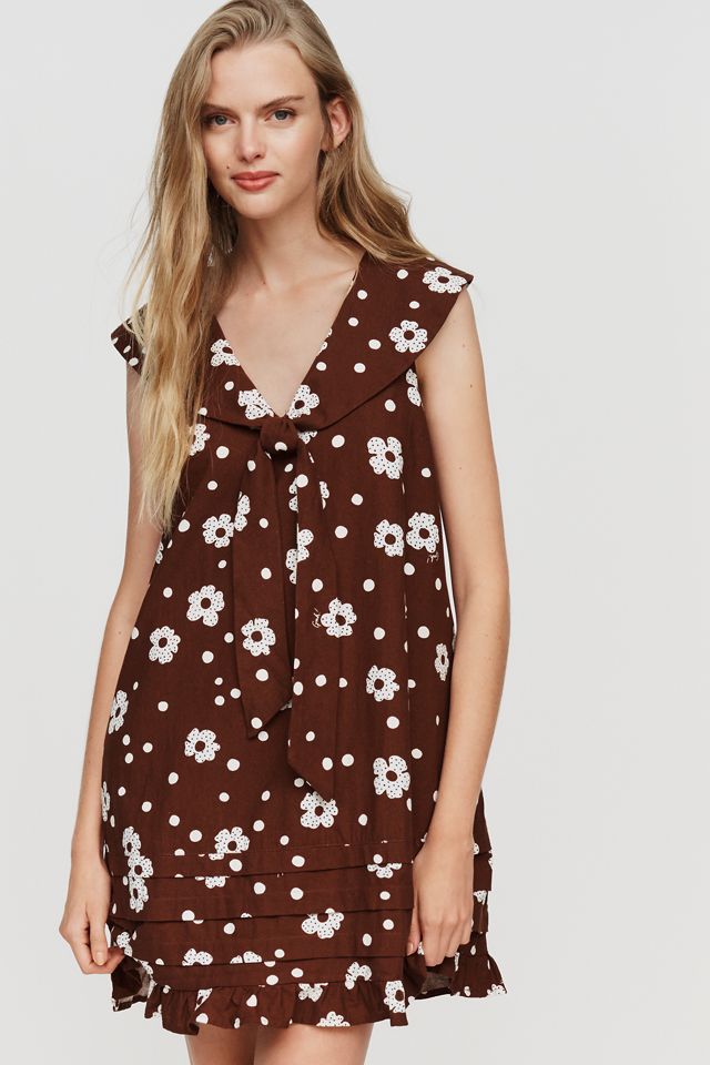 Lisa Says Gah Frances 100% Cotton Mini Dress #3