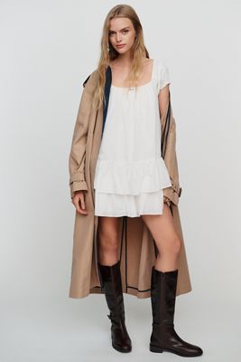 Lisa Says Gah Sabrina 100% Cotton Mini Dress
