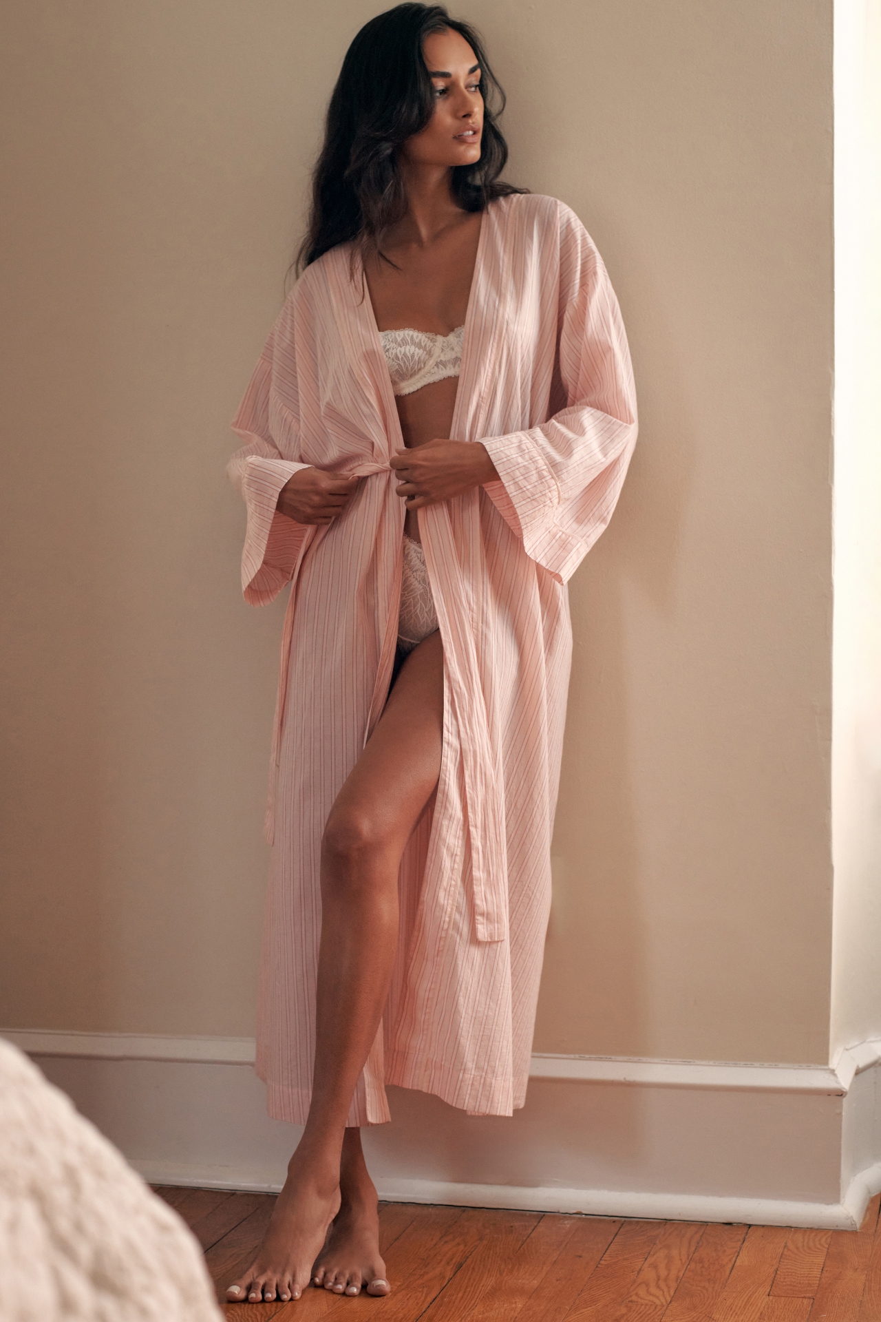 The GREAT. Woven Sleep Robe