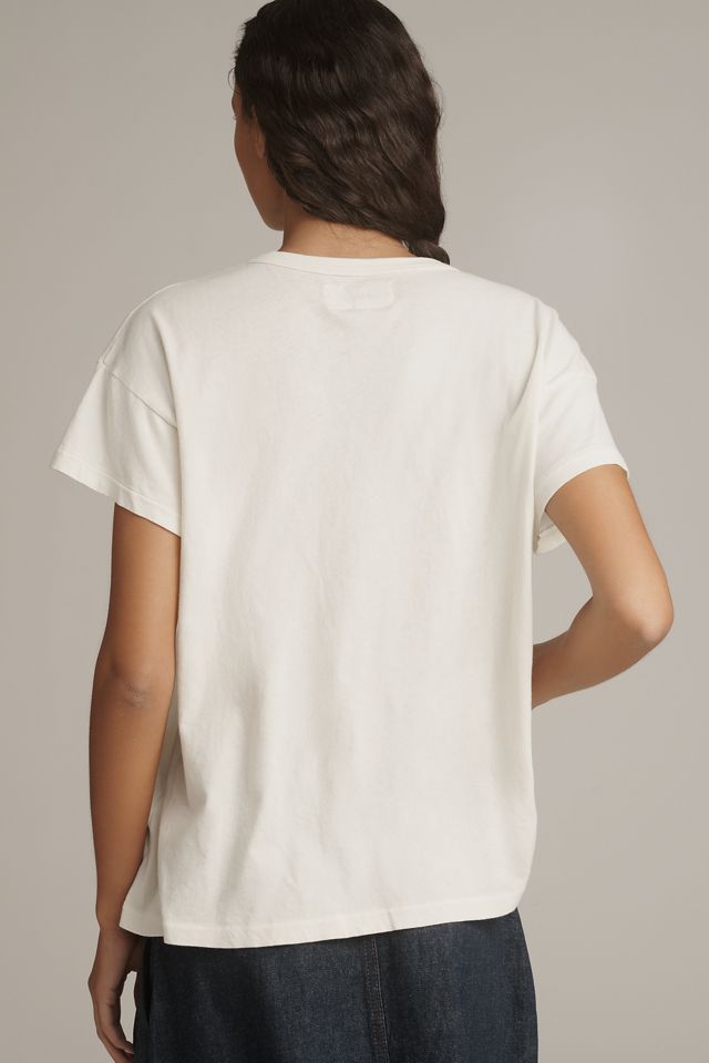 THE GREAT. Boxy Crew Graphic Tee #1