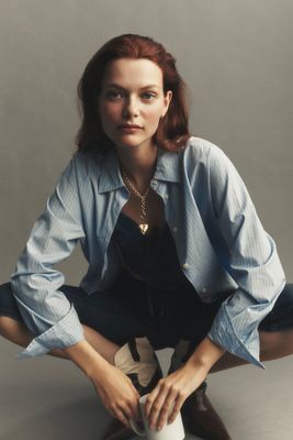 THE GREAT. Menswear Buttondown Shirt