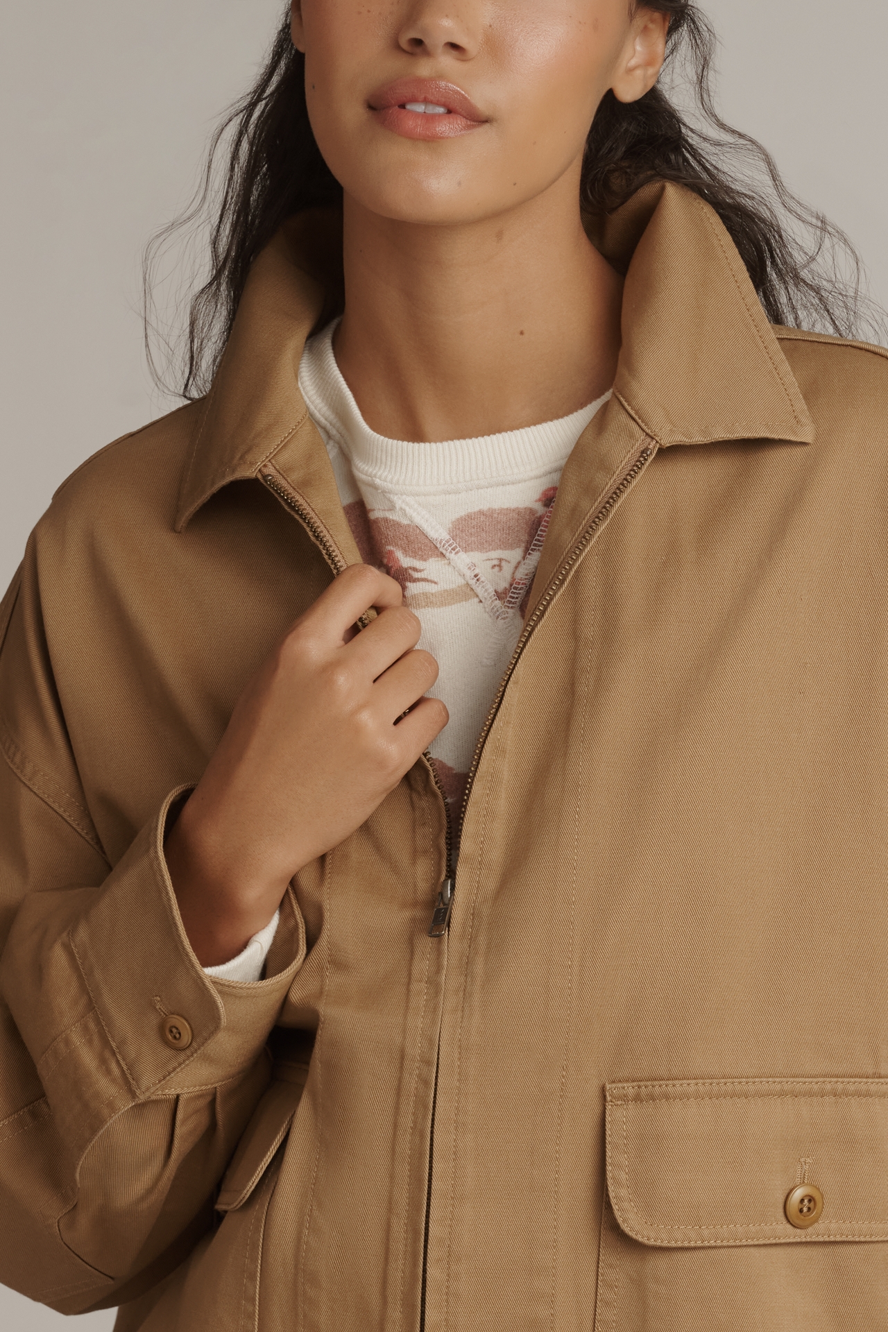 THE GREAT. Folsom Workwear Jacket