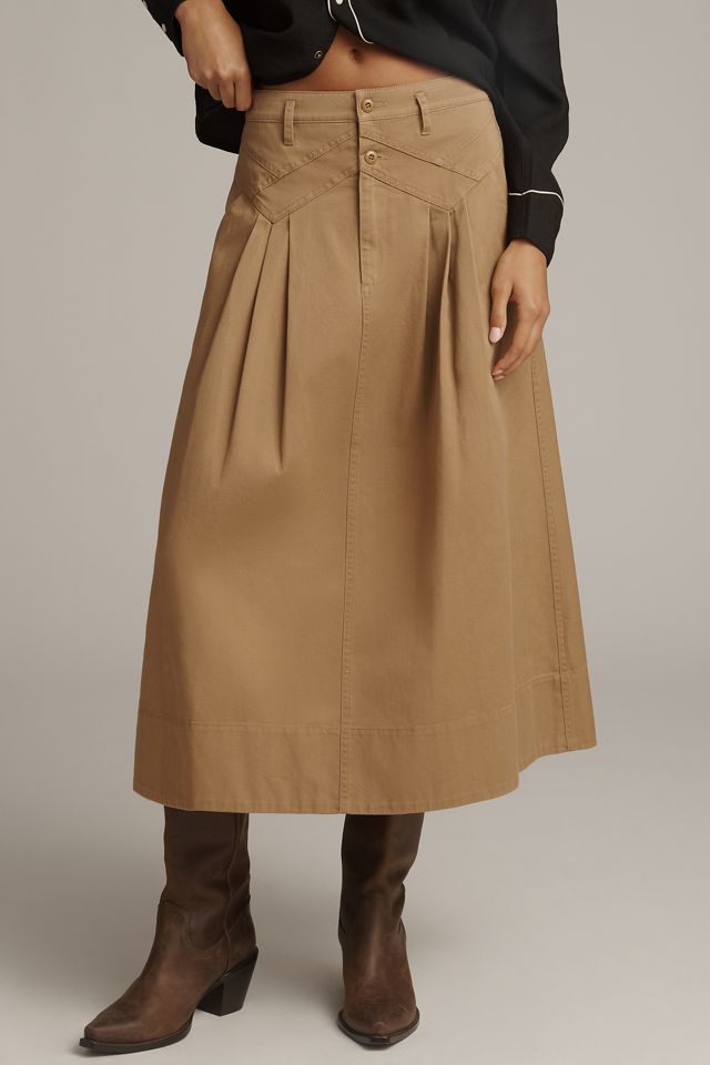 THE GREAT. Field Midi Skirt #1
