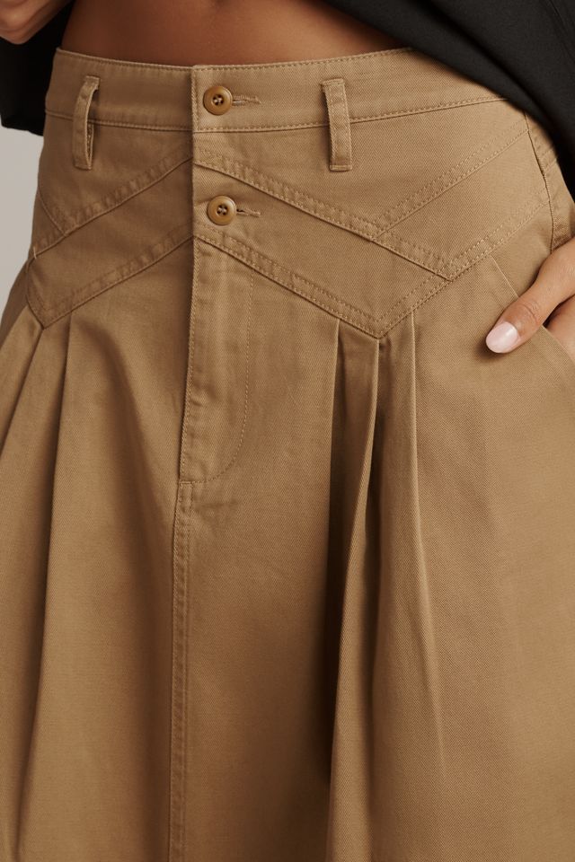 THE GREAT. Field Midi Skirt #3
