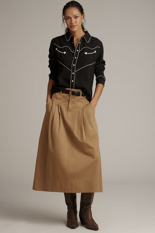THE GREAT. Western Buttondown Shirt #3