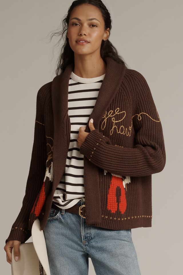 THE GREAT. Lasso Lodge Cardigan Sweater #1