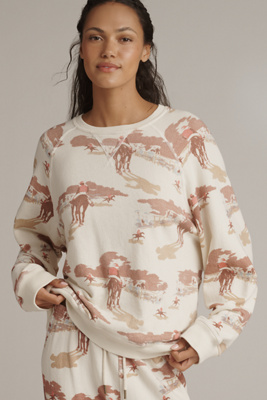 The Great Slouch Sweatshirt In Brown