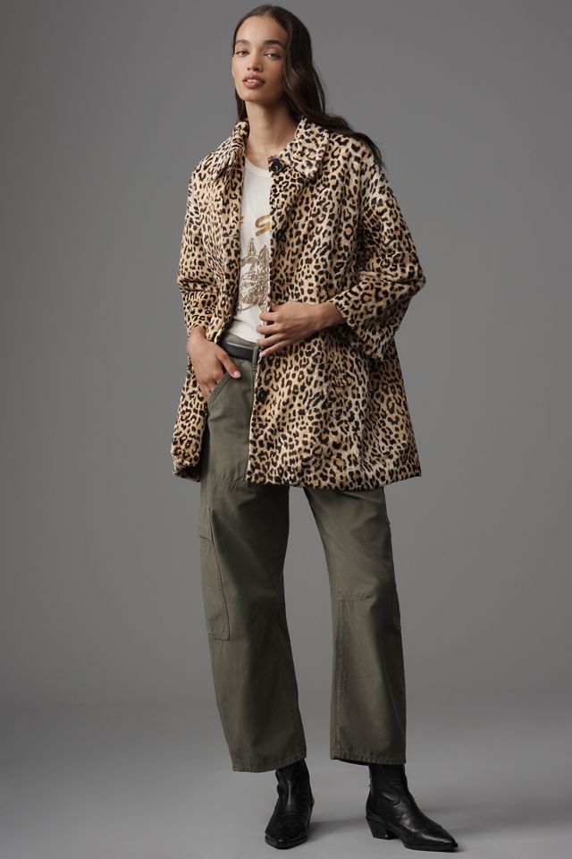 THE GREAT. Printed Car Coat #1