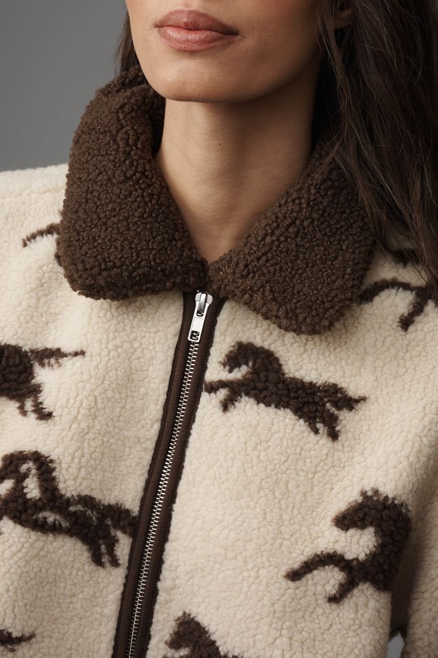 THE GREAT. Pasture Fleece Jacket #2