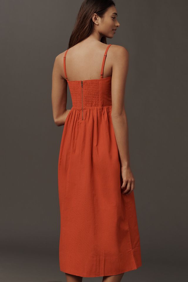 THE GREAT. Verse Sleeveless A-Line Midi Dress #2