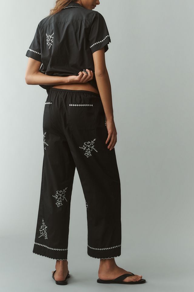 THE GREAT. The Weekend Crop Wide-Leg Pants #3