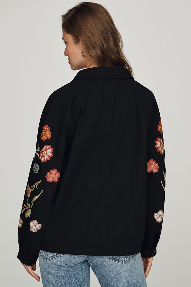 THE GREAT. Cotton Embroidered Buttondown Shirt #2