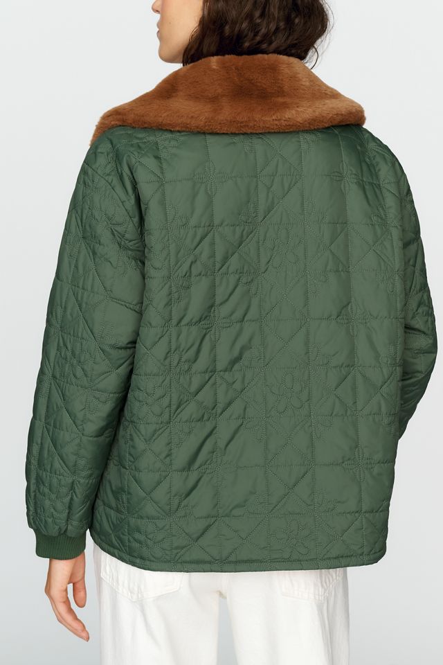 THE GREAT. The Reversible Quilted Jacket #1