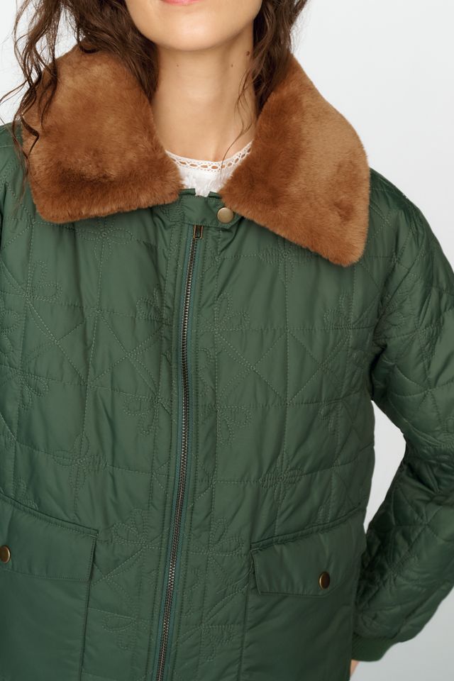 THE GREAT. The Reversible Quilted Jacket #2