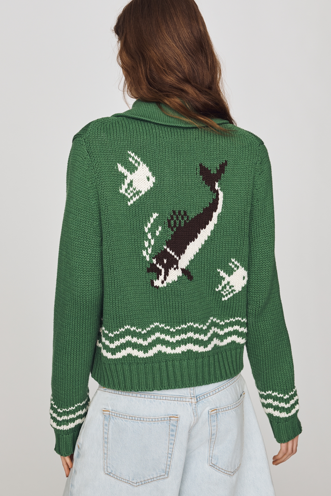 The GREAT. Bass Cardigan Sweater
