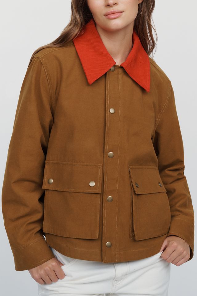 THE GREAT. 100% Cotton Swingy Jacket #1