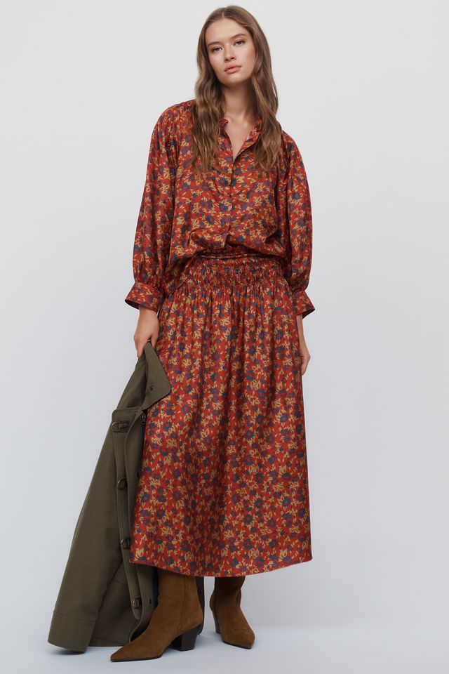 THE GREAT. Ashland 100% Silk Top #3