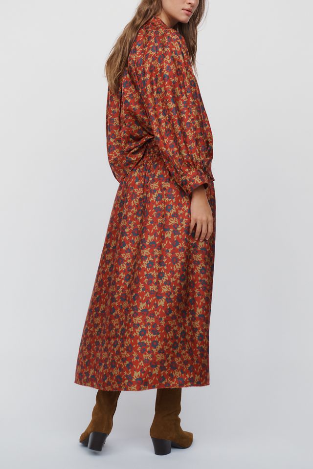 THE GREAT. Canary 100% Silk Midi Skirt #2
