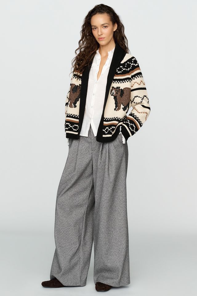 THE GREAT. Bear Lodge Cotton Blend Cardigan #3