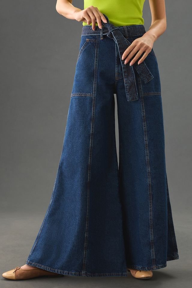 Farm Rio Wide-Leg Palazzo Jeans #1