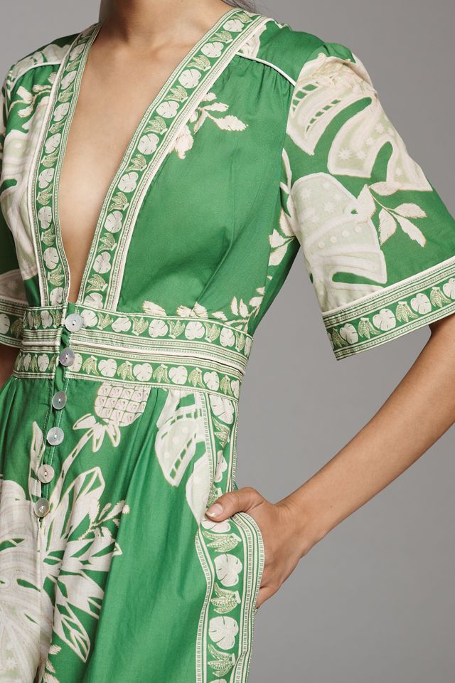 Farm Rio Monstera Wide-Leg Jumpsuit #2