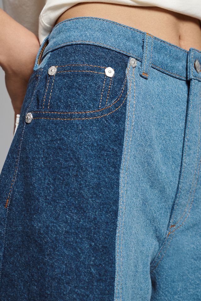 Farm Rio Patch Wide-Leg Jeans #3