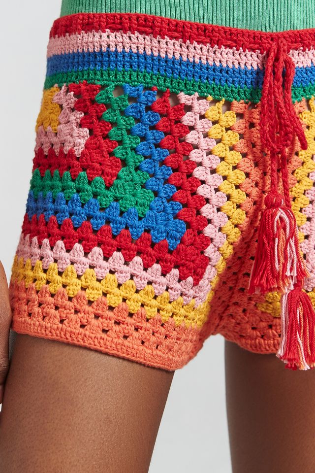 Farm Rio Crochet Shorts