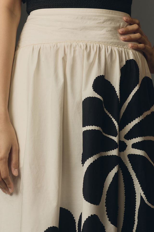 Farm Rio Palermo Printed Maxi Skirt | Anthropologie