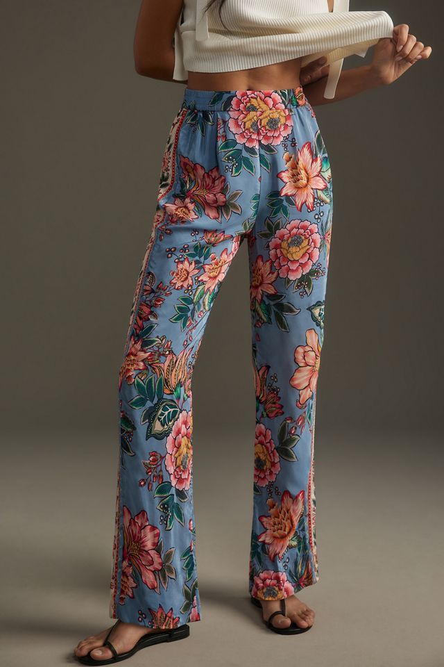 Farm Rio Wonderful Bouquet Pants #1