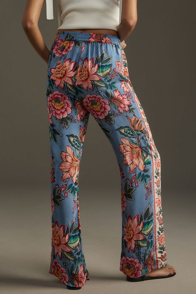 Farm Rio Wonderful Bouquet Pants #3