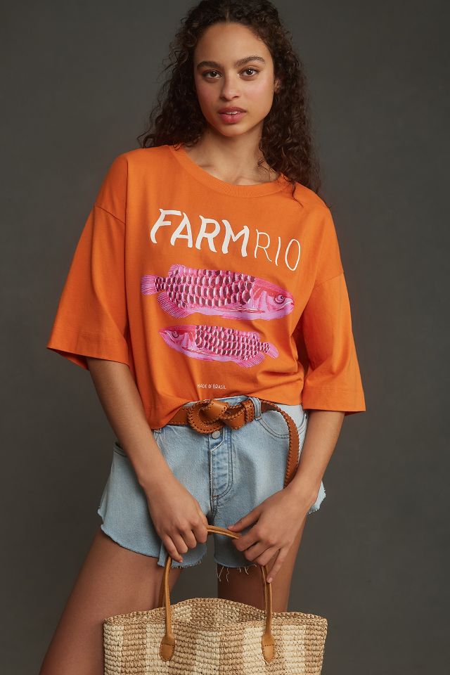 Farm Rio Box Cut Tee | Anthropologie