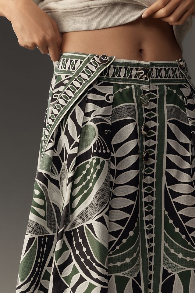 Farm Rio Flare Maxi Skirt #2