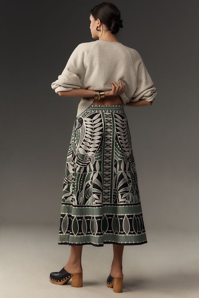 Farm Rio Flare Maxi Skirt #3