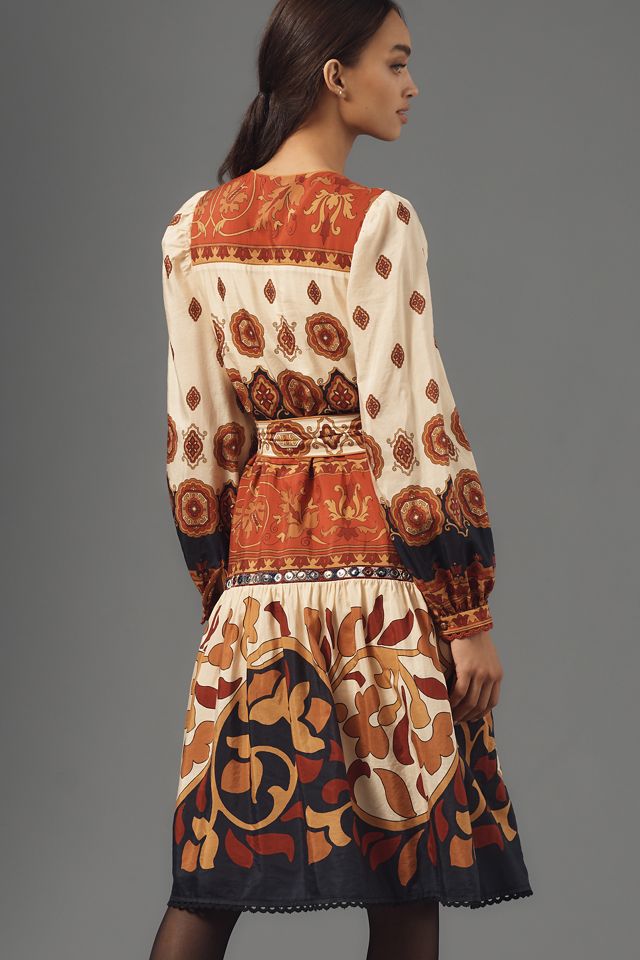 Farm Rio Ainika Tiles Midi Dress #2