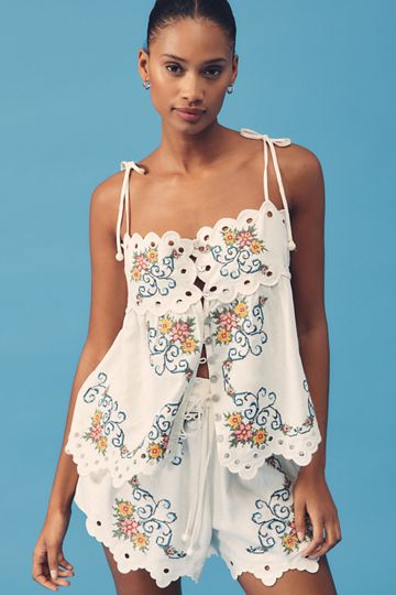 FARM Rio Maia Floral Shorts
